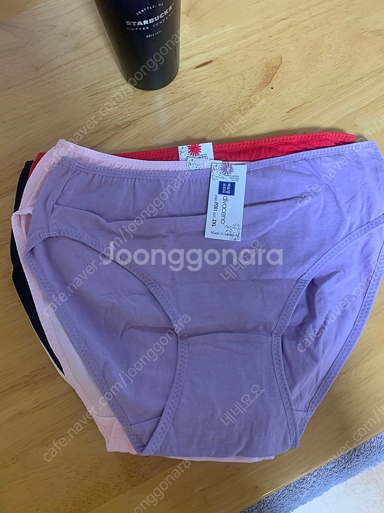 여성용 부인용 면팬티 2xl 5장 일괄 택배 착불--0