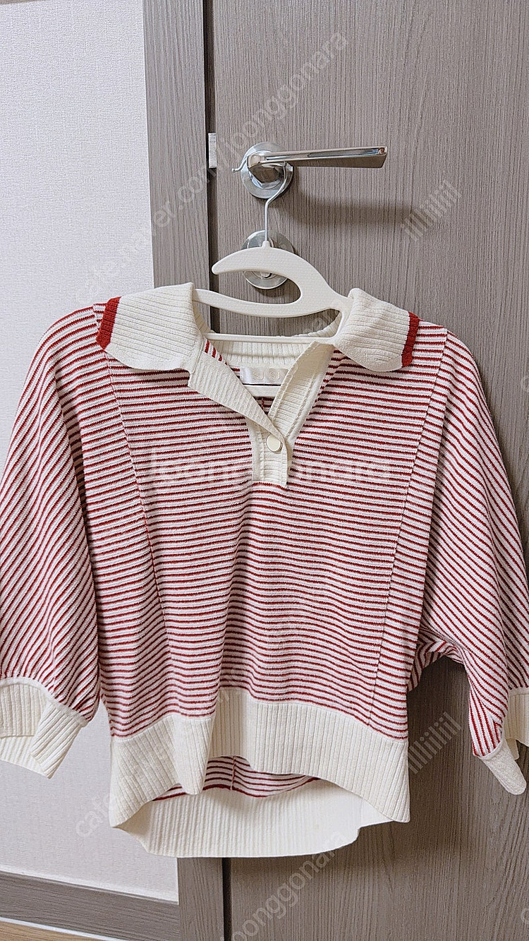 sjsj 반팔 니트--1