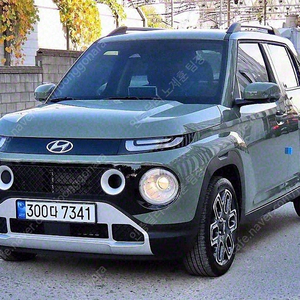 경차 중고 캐스퍼 중고 가격 소형SUV 중고 녹색 2024년식 9,603km 1.0 가솔린 터보 인스퍼레이션 법인중고차구매