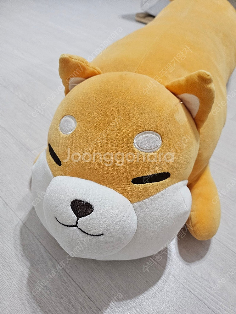 시바 바디필로우 롱베개 인형 베개 쿠션 팝니다.--1