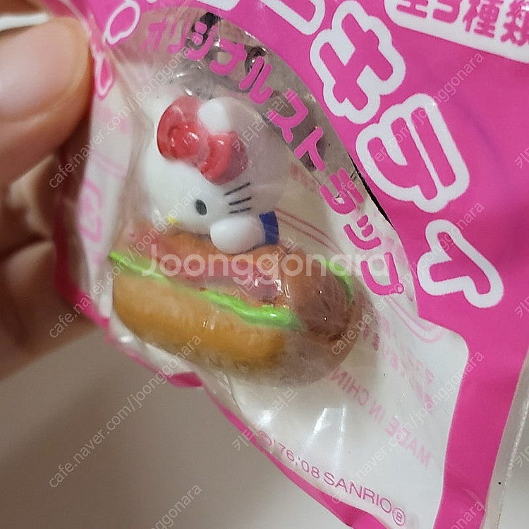 헬로키티 콜라보 이토햄 핫도그 키티 스트랩 고전 키티 ...--3