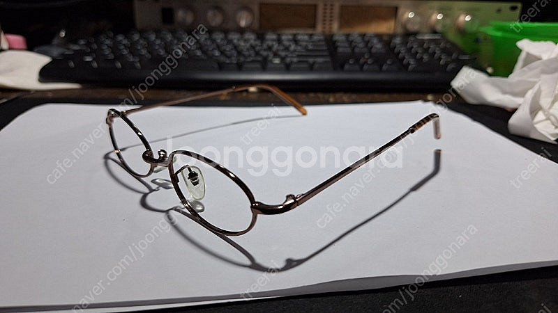 클래식 메탈 안경테 RI-06 48ㅁ17 140 일본 ...--2