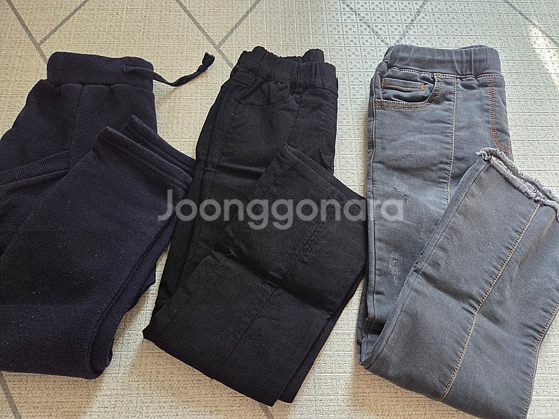 여아 120~130사이즈 일괄 바지.(멜빵바지포함) 자...--2