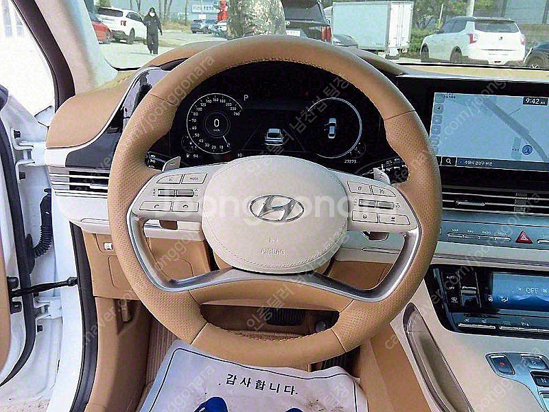 더뉴 그랜저IG 중고 그랜저 중고 가격 흰색 2021년...--9