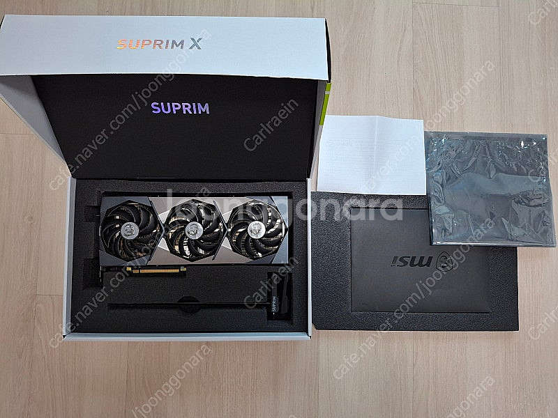 (팬+팬커버 새제품) MSI RTX 3080 슈프림 1...--1