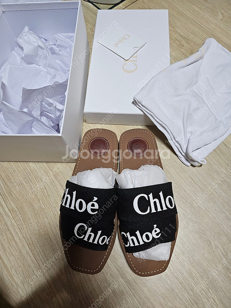 끌로에 우디슬리퍼38--0