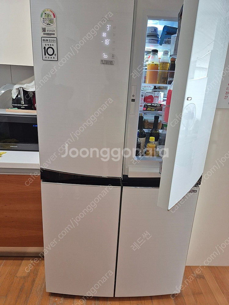 엘지 4도어 메직스페이스 냉장고--3