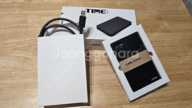 ipTIME 외장하드 팝니다.--0