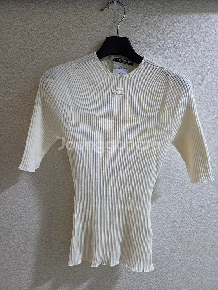 꾸레쥬 23fw Solar Light Rib Short...--5