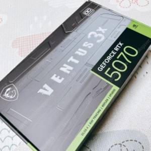 MSI 지포스 RTX5070 벤투스 3X OC D7 12GB (새제품)