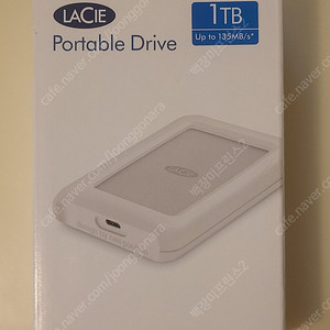 LACIE 라씨 외장하드 WhiteEdition 1TB