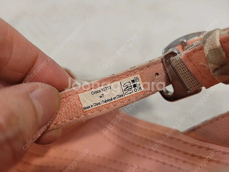 크록스 웨지힐 샌들 240~245--5