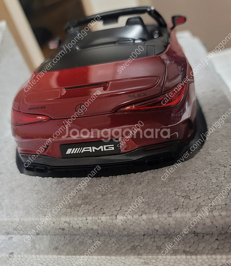 벤츠 오리지널 1:18 AMG SL63 로드스터 R23...--2