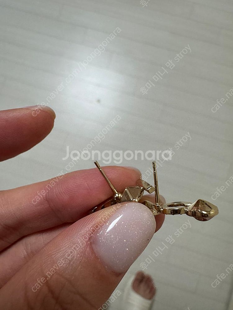 정품 샤넬 귀걸이(롯데백화점 87만원 구매)--2