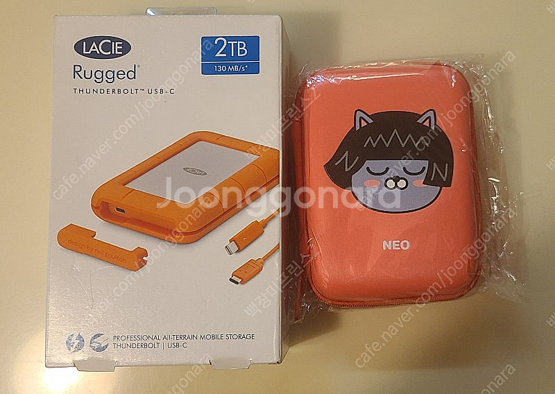 LACIE 2TB Rugged Thunderbolt--4