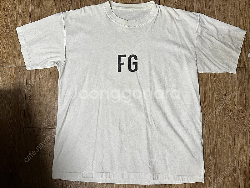 피어오브갓 피오갓 6th fg로고 반팔--0