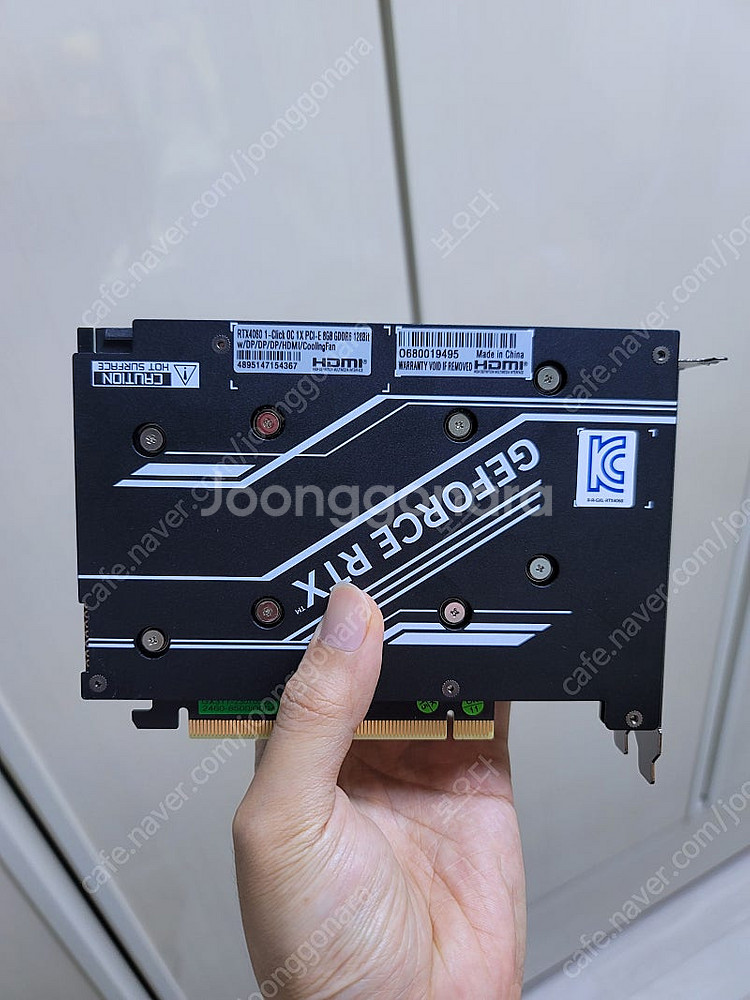 갤럭시 GALAX 지포스 RTX 4060 1X D6 8...--1