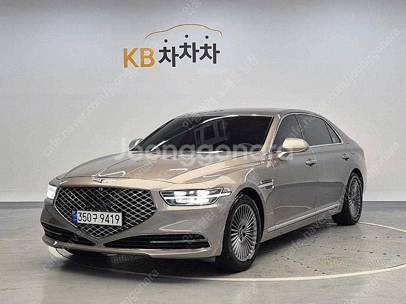 제네시스 G90 중고 제네시스 중고 가격 금색 2021...--0