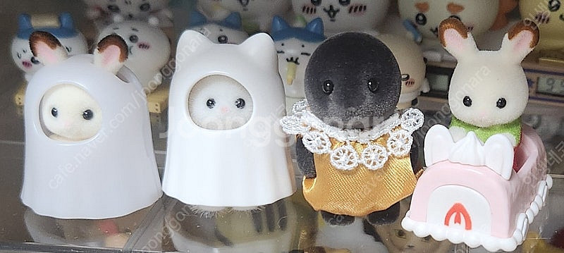 실바니안 블라인드백 두더지 유령 고양이 유령 토끼 딸기...--0