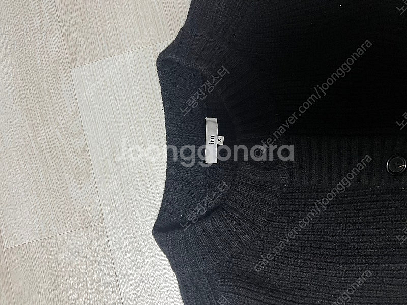 이른 새들 가디건 블랙 S--5