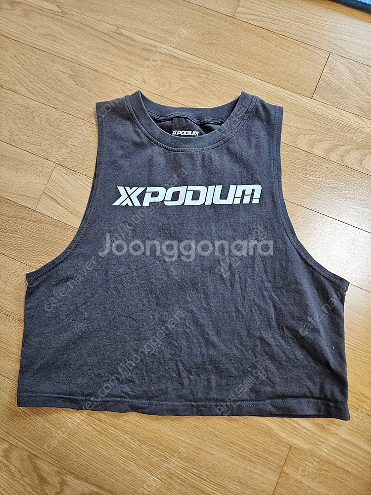 엑스포디움 크롭 나시 네이비, 크림, 차콜 (크로스핏/...--5