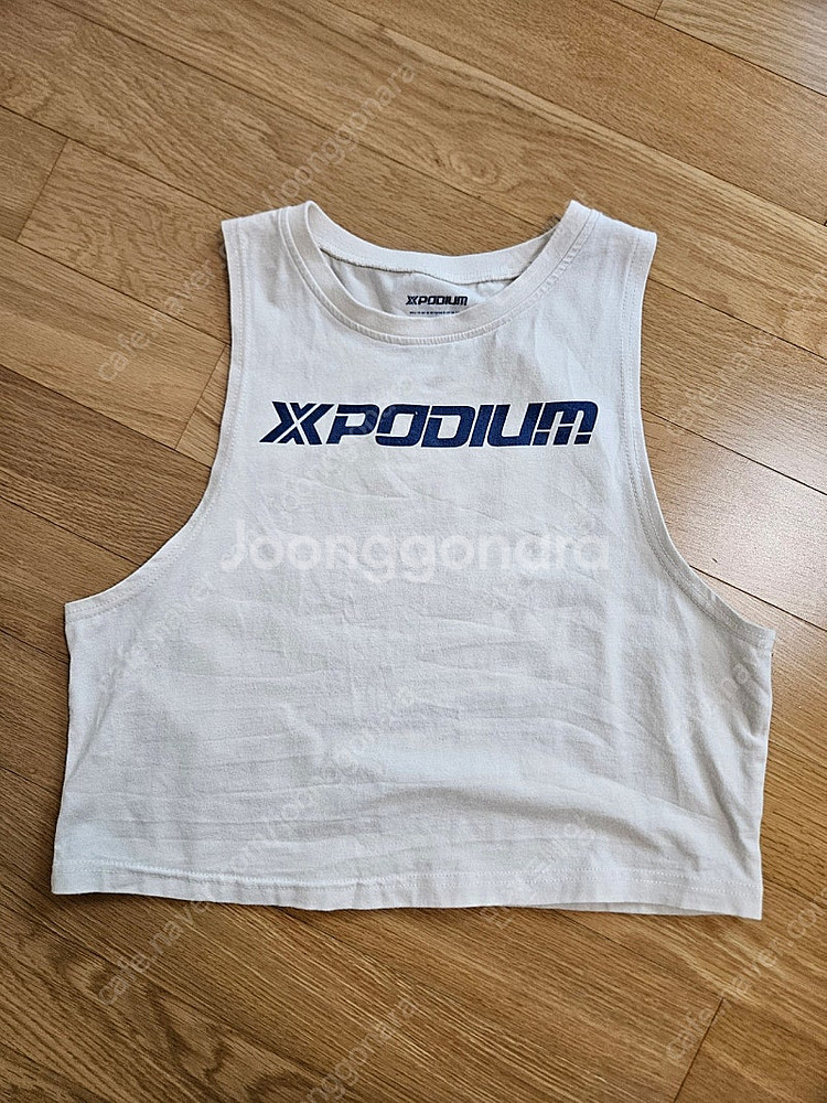 엑스포디움 크롭 나시 네이비, 크림, 차콜 (크로스핏/...--7