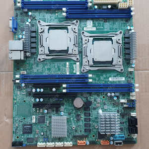 슈퍼마이크로 X10DRL-C - 2011 v3/v4 듀얼 서버 메인보드