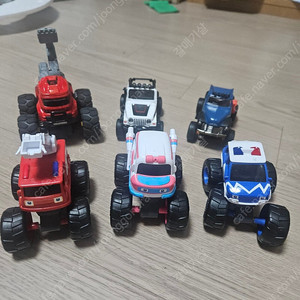베이비버스 3종 + 몬스터트럭 3종