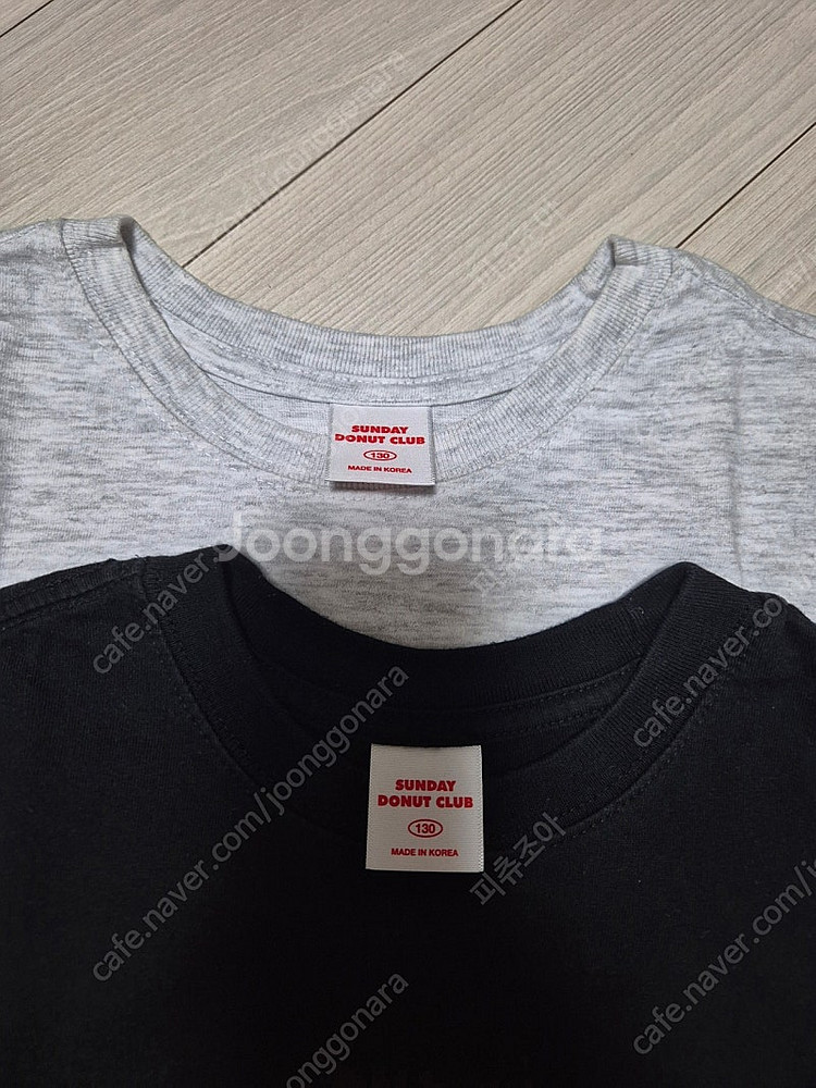 선데이도넛클럽 슬리브리스티셔츠 130--2