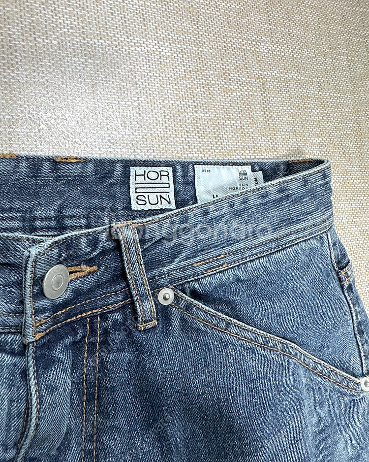 홀리선 블루본 데님 팬츠 M--1