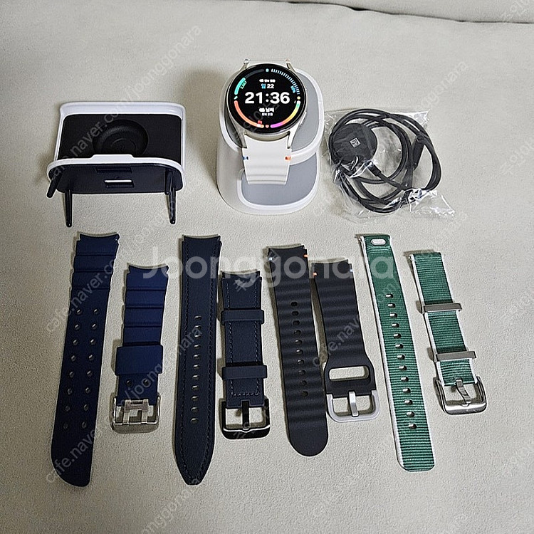 갤럭시워치7 40mm 크림 블루투스 거의새거 완전싸게 ...--0