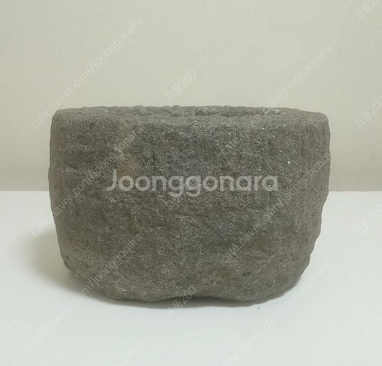 돌 약절구 (8) / 연대 오래된 골동품 약절구--2