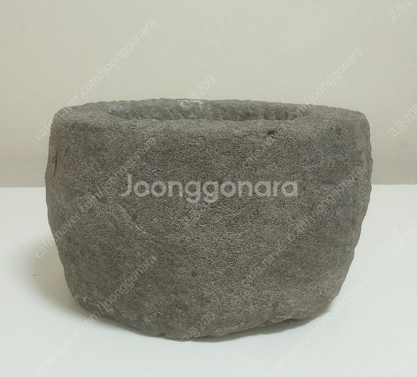 돌 약절구 (8) / 연대 오래된 골동품 약절구--3