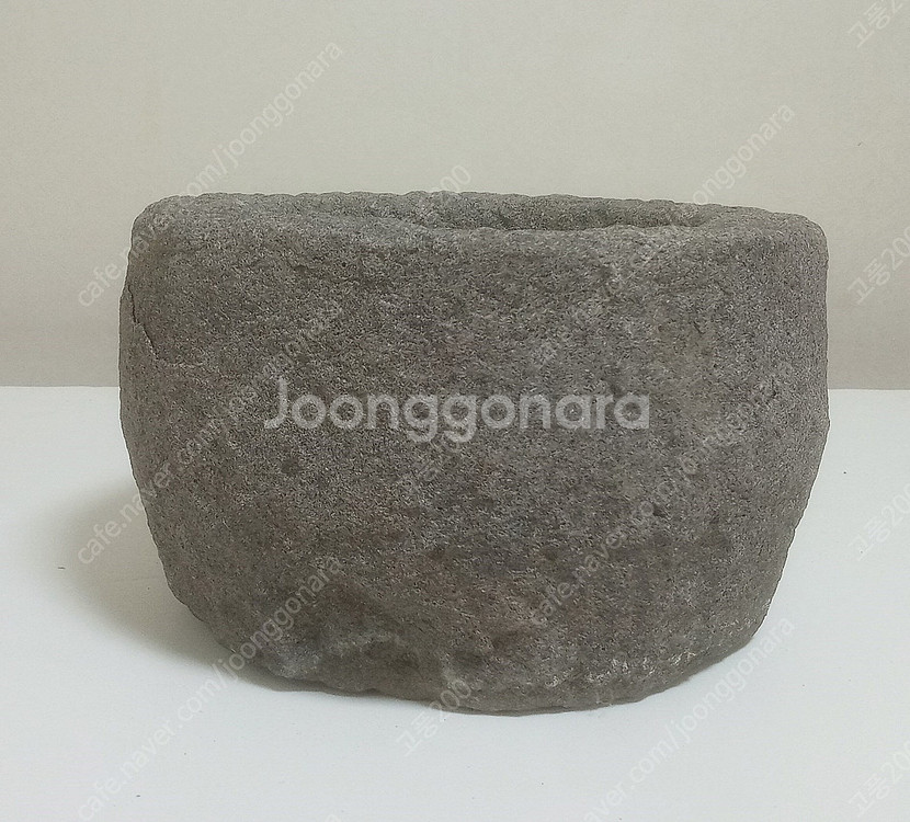 돌 약절구 (8) / 연대 오래된 골동품 약절구--4