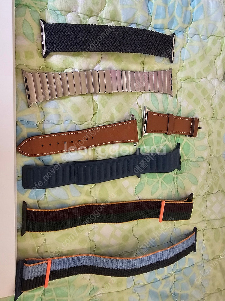 애플워치7 골드스댕 45mm 밀레니즈루프(리퍼배터리100%)상태양호 팝니다--8