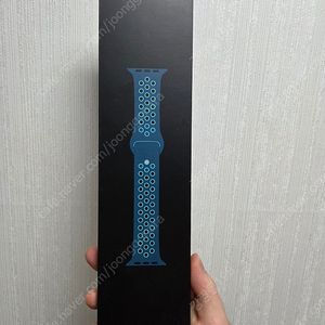 apple 정품 애플워치 나이키 스포츠밴드 미드나이트 터콰이즈 블루