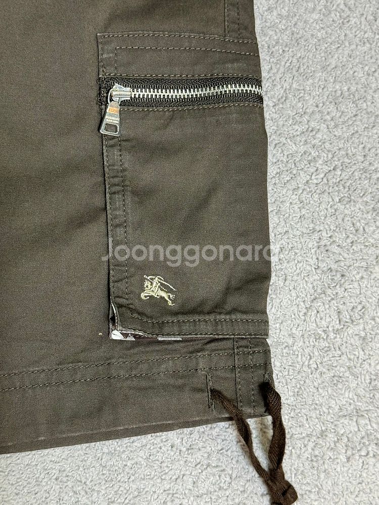새제품 버버리 연베이지 노바체크 클래식 반팔셔츠 / 버...--9