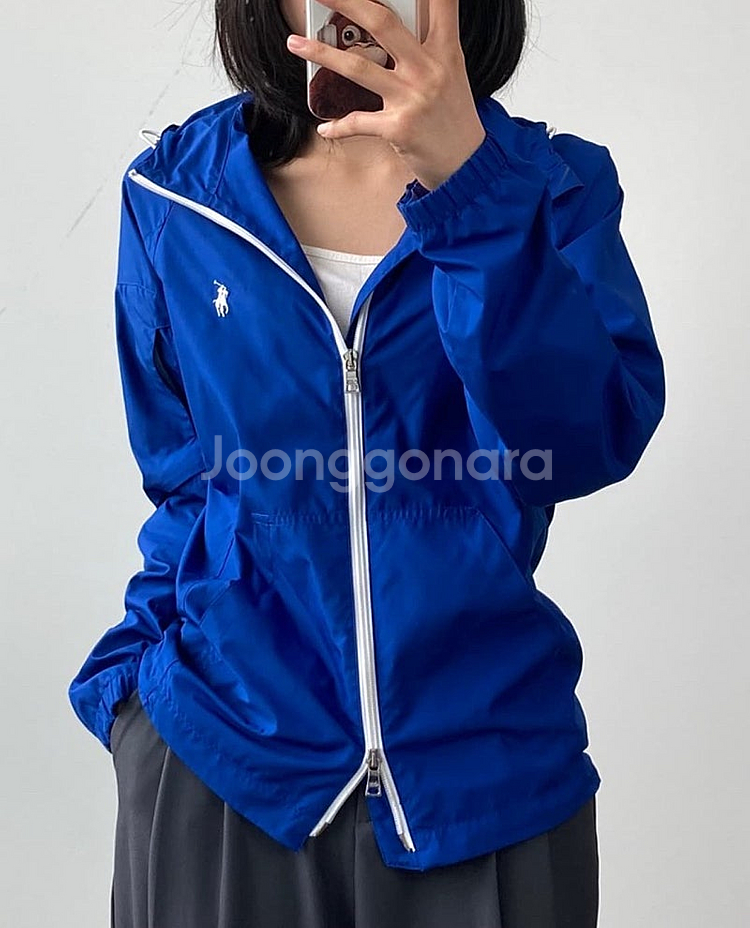Polo 폴로 랄프로렌 윈드브레이커 투웨이 후드집업 자...--8