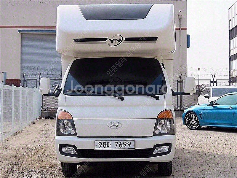캠핑카 중고 포터2 흰색 2019년식 27,194km ...--0