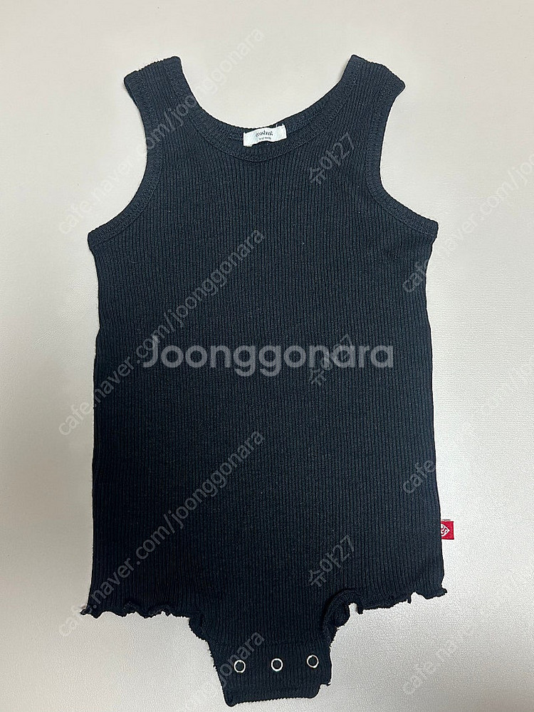 꼬숑 바디수트 6-12m--0