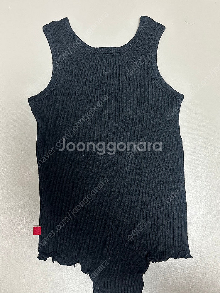 꼬숑 바디수트 6-12m--1