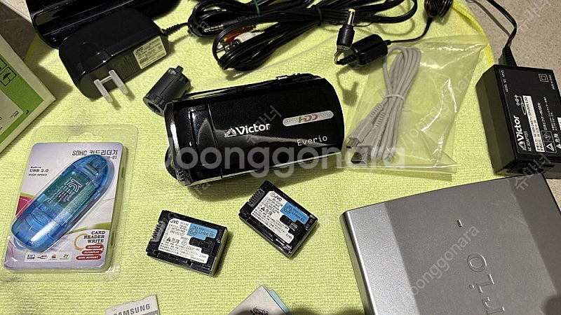 신품급 JVC 빅터 에브리오 GZ-MG760 빈티지 캠...--6