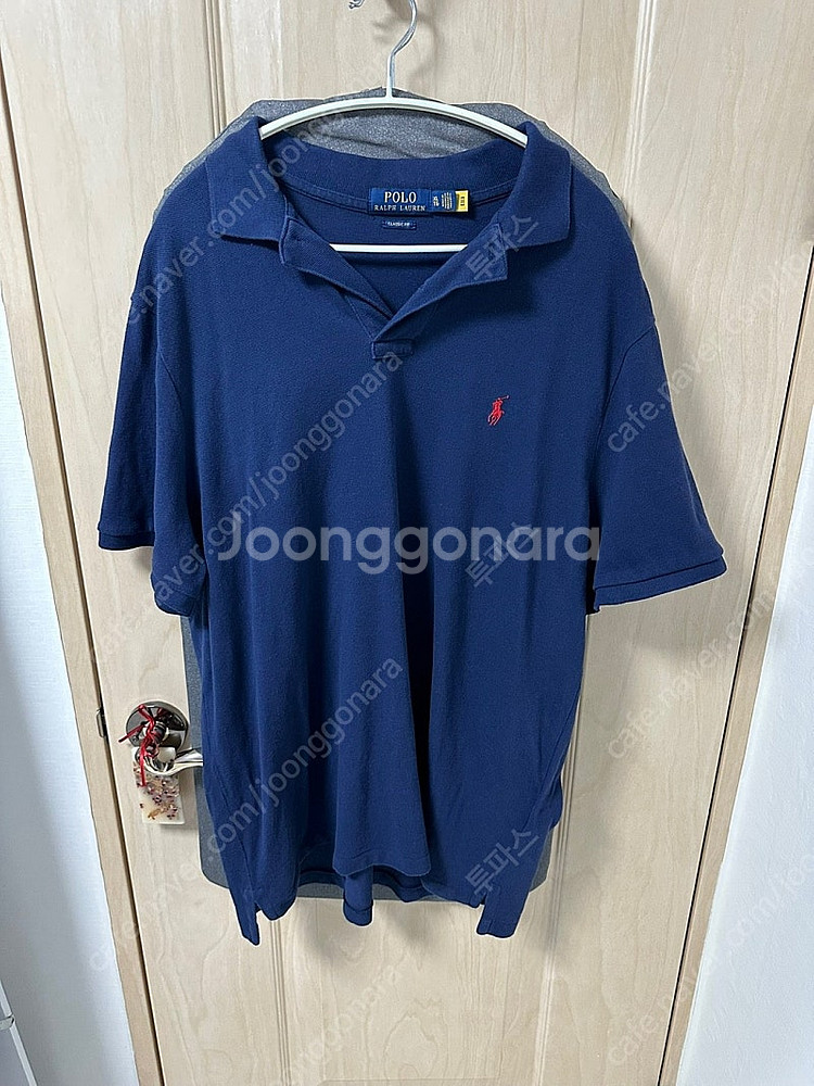 폴로 랄프로렌 클래식핏 카라티 네이비 XL--0
