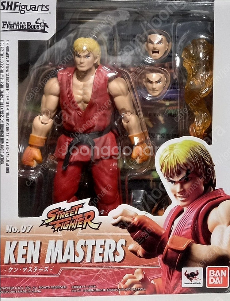 켄 shf 스트리트파이터 피큐어팝니다--0