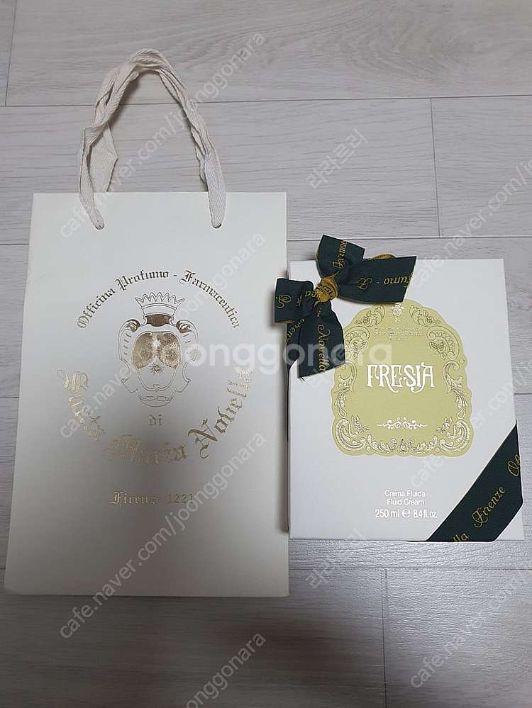 산타마리아노벨라 바디로션 크레마 플루이다 프리지아 미개...--0