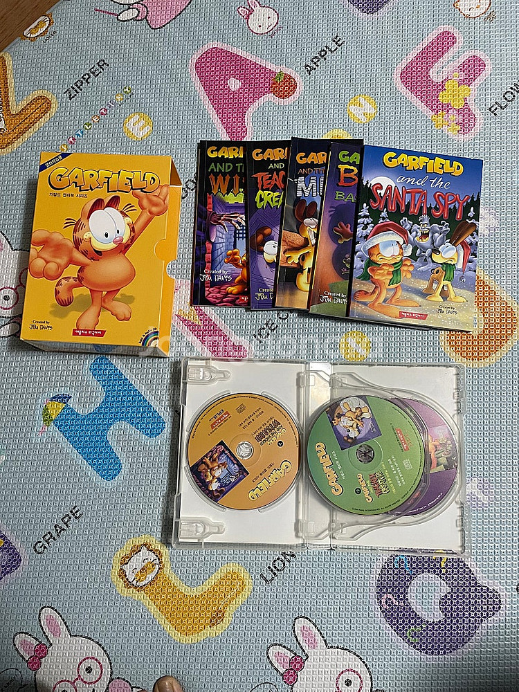 GARFIELD 가필드 영어챕터북 5종세트(Book+C...--0