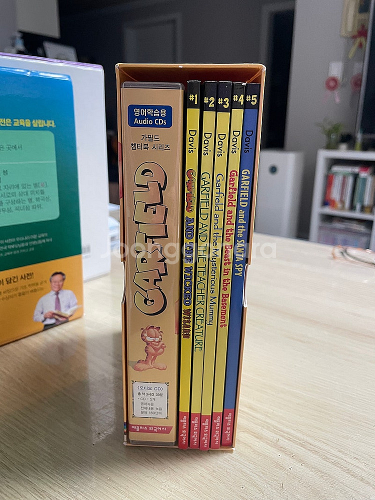 GARFIELD 가필드 영어챕터북 5종세트(Book+C...--1