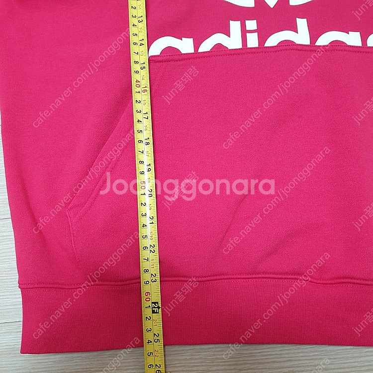 아디다스 여성 후드 티셔츠 레드 빅사이즈 핑크빛레드 (...--8