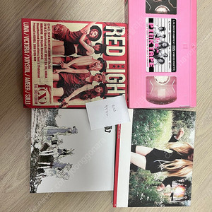 f(x) 에프엑스 앨범 판매(핑크테이프, 일렉트로닉 쇼크, 레드라이트 A버젼, B버젼)