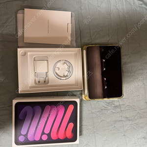 아이패드 미니6 64g 셀룰러 퍼플, 풀박 50만